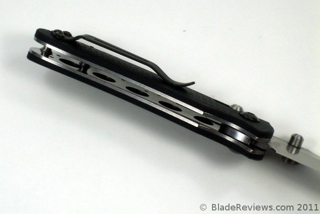 Benchmade HK 14210 - Skeletonized Liners and Pocket Clip