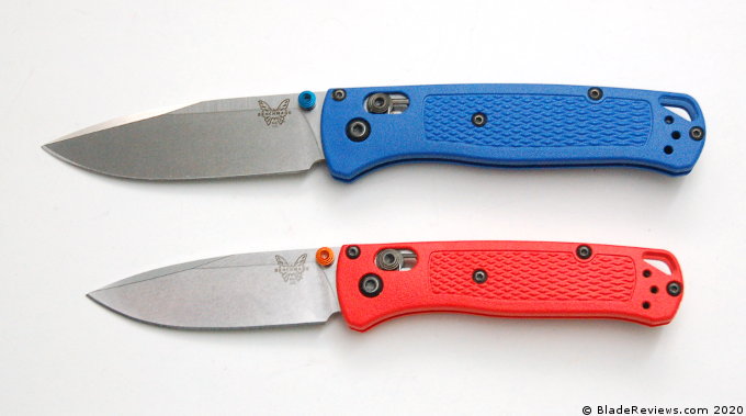 Benchmade Mini Bugout vs. Full Size Bugout