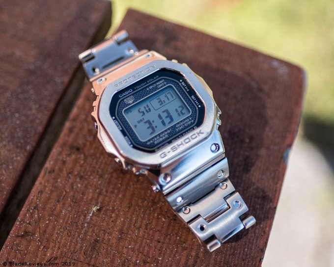 Casio G-Shock GMW-B5000D-1 on a Table