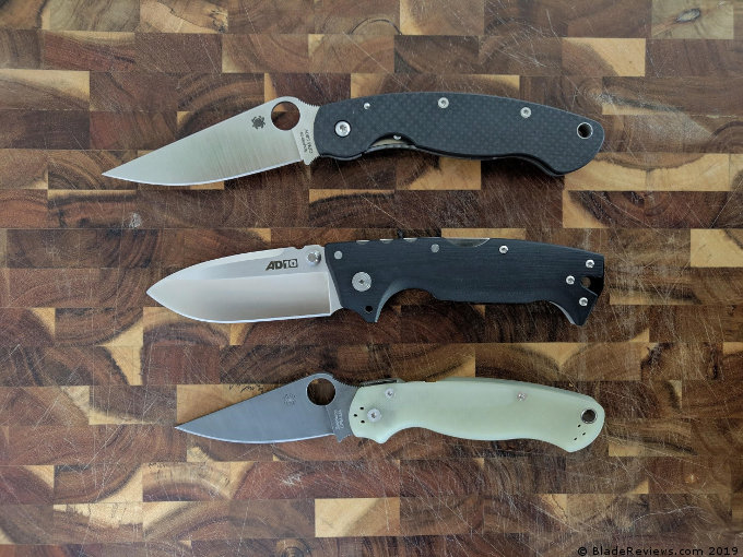 Cold Steel AD-10 vs. Spyderco Military and Paramilitary 2
