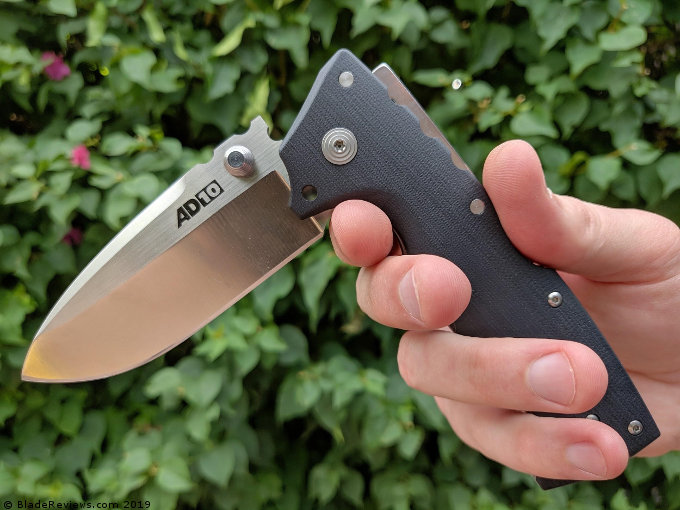 A partially open Cold Steel AD-10