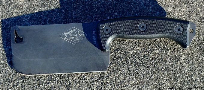 ESEE CL1 Expat Cleaver Profile