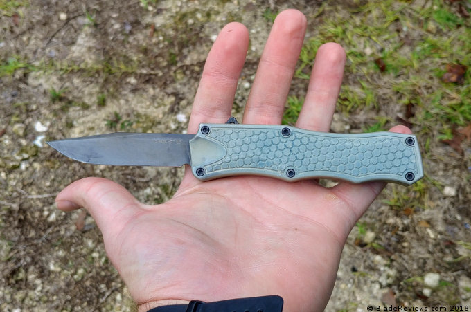 Hogue Knives OTF Automatic in Hand