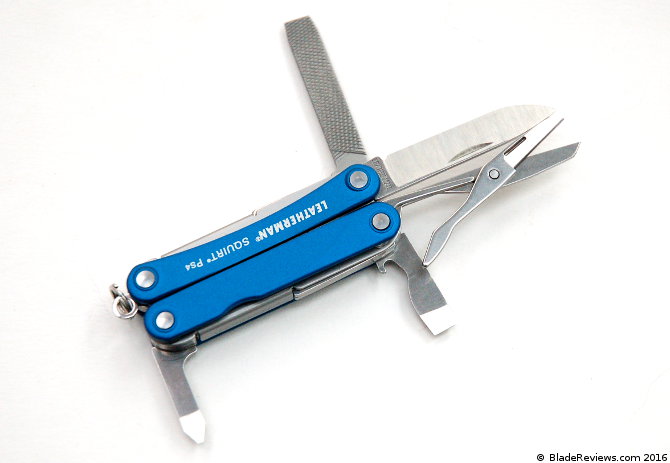 Leatherman Squirt PS4 Tools