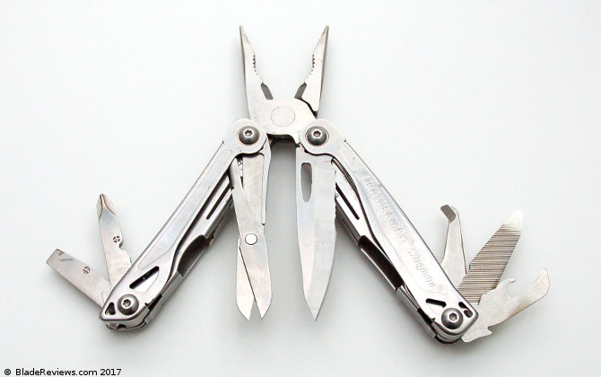Leatherman Wingman with all the tools open
