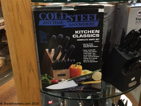 Cold Steel Kitchen Knives - Any Time Any Place