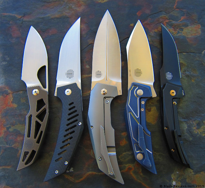 Reate T4000 Size Comparison with other Tashi Designs