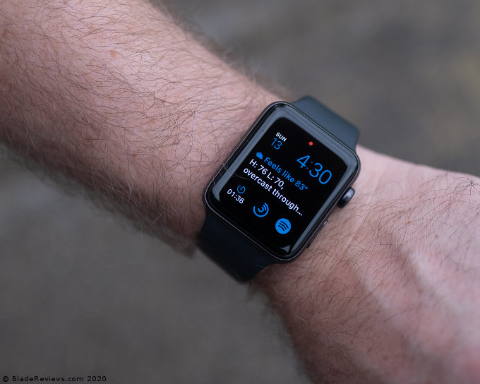 Apple Watch Series 3 on the Wrist