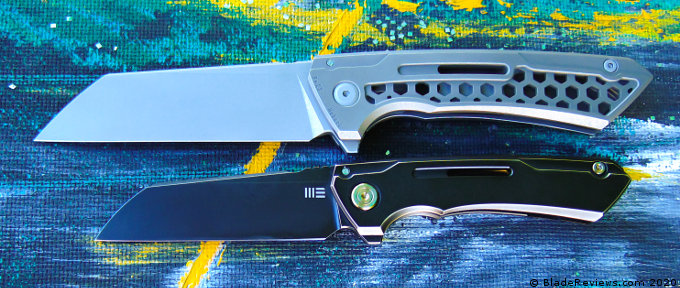 Size Comparison: Hoback/Snecx Buster vs. We Knives Mini Buster